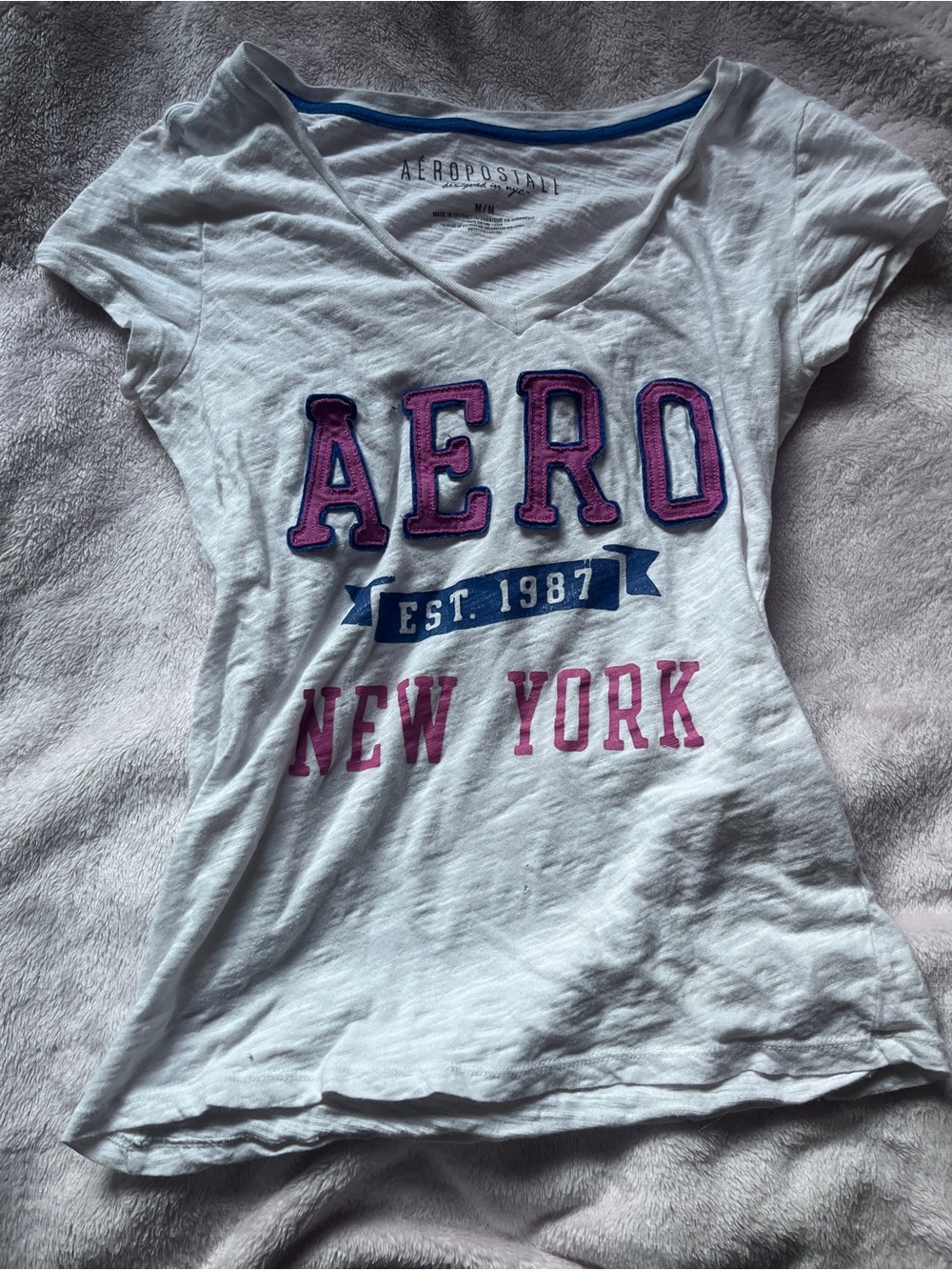 y2k aeropostale fitted tshirt